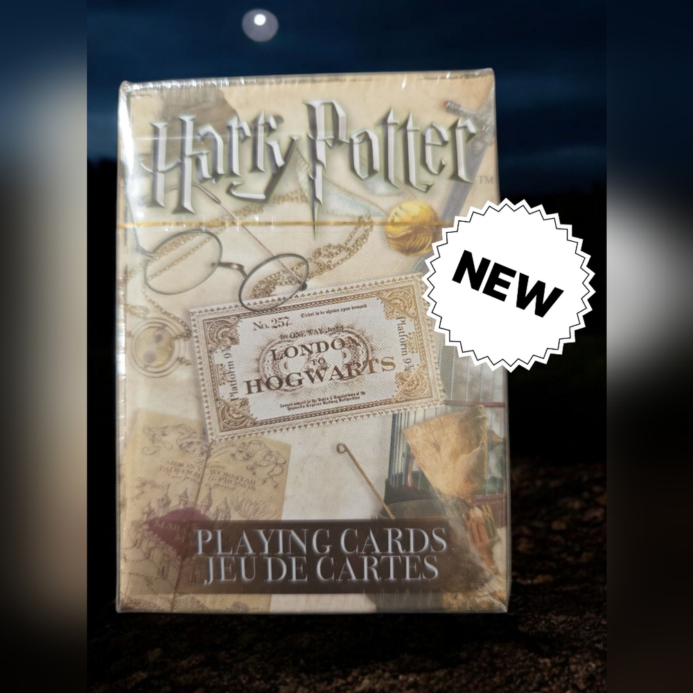 Harry Potter Howard's deck of playing cards new Sealed